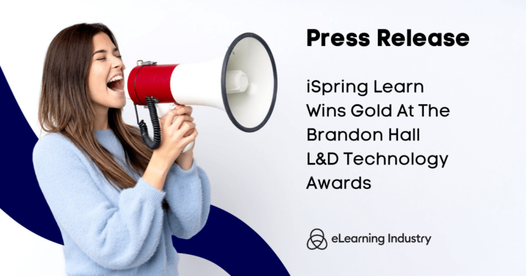 iSpring Learn Wins Gold At The Brandon Hall LD Technology Awards