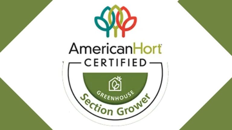 AmericanHort Greenhouse Section Grower Certification